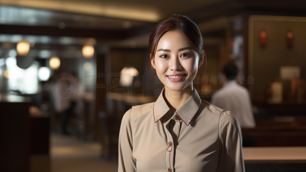 酒店服務員肖像攝影 捕捉專業與溫情的瞬間